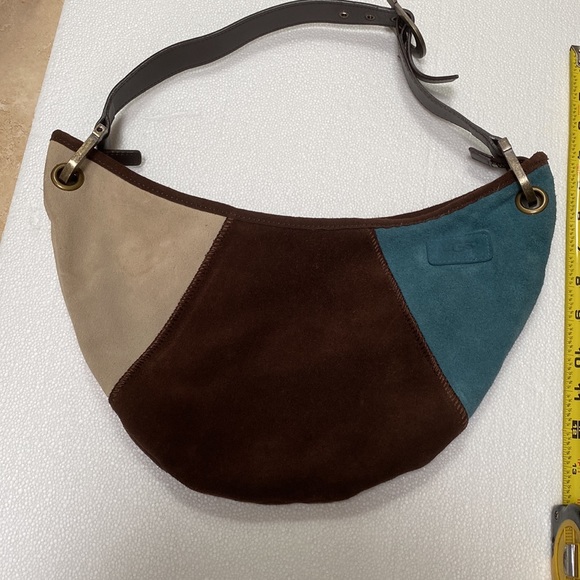 Ugg Suede bag. Tri color. Authentic - Picture 2 of 7